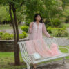 Chikankari Outfit with Organza Dupatta (3-Piece Stitched)