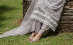 3pc Chikankari Suit with Organza Dupatta (Stitched) - Image 5