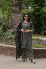 2pc lawn suit-Printed (Stitched)