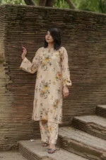2pc lawn suit-Printed (Stitched) - Image 2